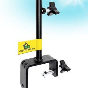 Gray Bunny Vertical Deck Hook Clamp, 3" Wide - Brand New
